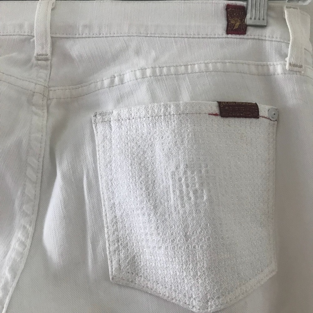 White 7 for All Mankind Jeans